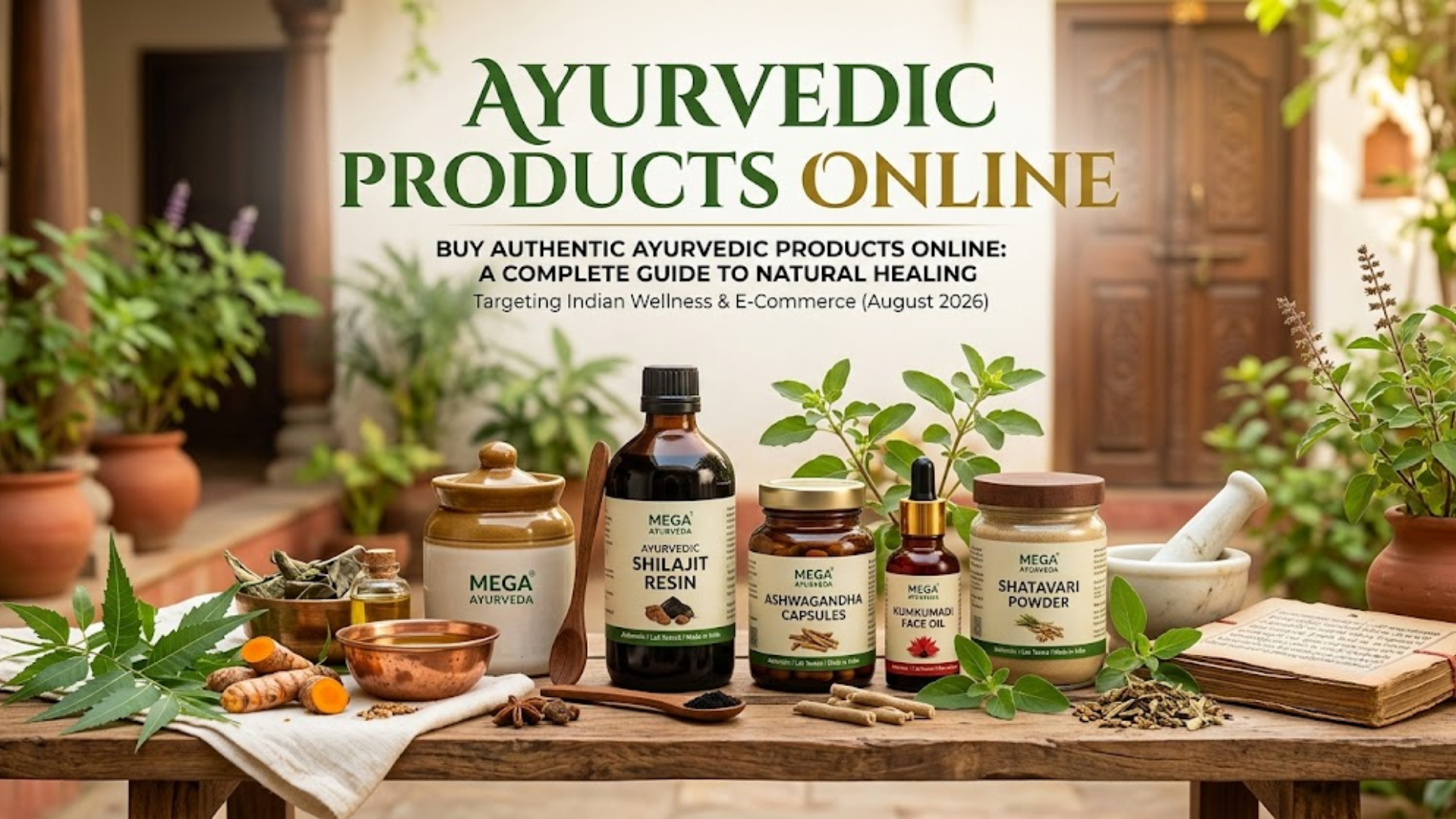 Buy Authentic Ayurvedic Products Online: A Complete Guide to Natural Healing