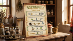 5 Critical Rules to Verify Authentic Ayurvedic Products Online 